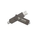 Patriot Memory Dysk SSD Patriot PVP30 1TB 1000MB/s USB Duo A+C 3.2 Gen2 Alu