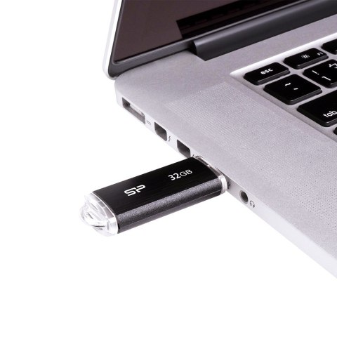 Silicon Power Pendrive Silicon Power Ultima U02 32GB USB 2.0 kolor czarny (SP032GBUF2U02V1K) Silicon Power Pendrive Silicon Power Ultima U02 32GB USB 2.0 kolor czarny (SP032GBUF2U02V1K)