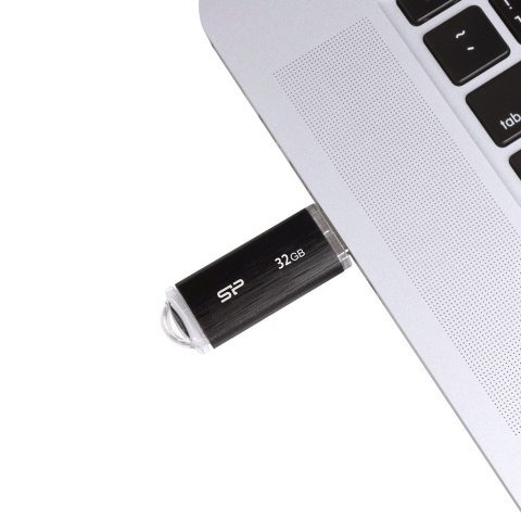 Silicon Power Pendrive Silicon Power Ultima U02 32GB USB 2.0 kolor czarny (SP032GBUF2U02V1K) Silicon Power Pendrive Silicon Power Ultima U02 32GB USB 2.0 kolor czarny (SP032GBUF2U02V1K)