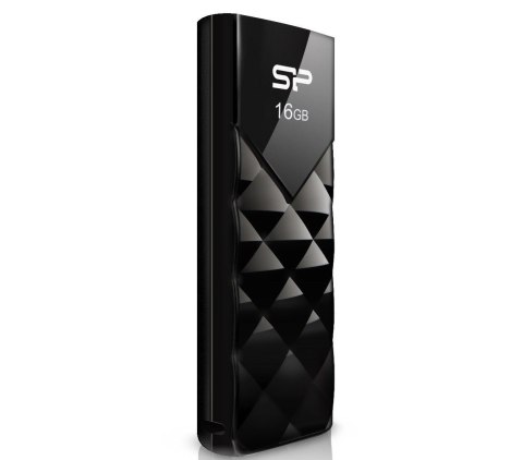 Silicon Power Pendrive Silicon Power Ultima U03 16GB USB 2.0 kolor czarny (SP016GBUF2U03V1K) Silicon Power Pendrive Silicon Power Ultima U03 16GB USB 2.0 kolor czarny (SP016GBUF2U03V1K)