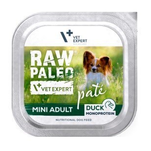 VetExpert VetExpert Raw Paleo DUCK Pate Mini Adult 150g