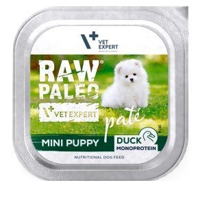 VetExpert VetExpert Raw Paleo DUCK Pate Mini Puppy 150g
