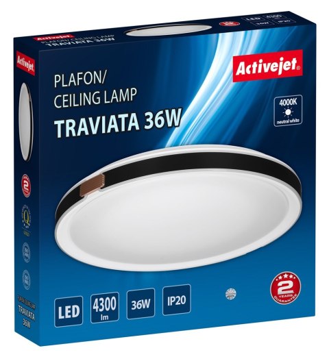 Activejet Plafon LED Activejet AJE-TRAVIATA 36W (WYPRZEDAŻ) Activejet Plafon LED Activejet AJE-TRAVIATA 36W (WYPRZEDAŻ)