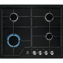 Electrolux Płyta gazowa ELECTROLUX EGS6424K czarna emalia (WYPRZEDAŻ)