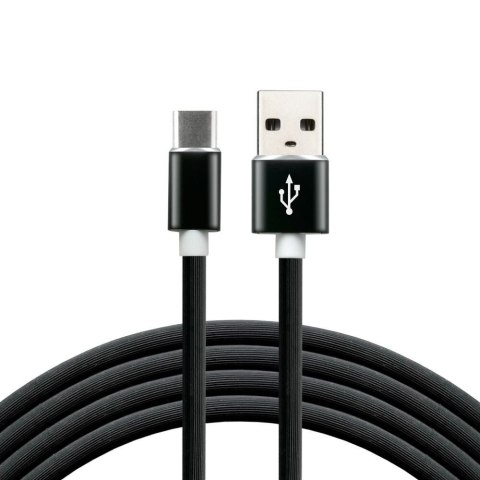 EverActive Kabel zasilający everActive CBS-1CB (USB - USB typu C ; 1m; kolor czarny) EverActive Kabel zasilający everActive CBS-1CB (USB - USB typu C ; 1m; kolor czarny)