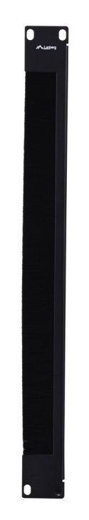 Lanberg LANBERG PANEL SZCZOTKOWY DO SZAF 19" 1U CZARNY AK-1103-B