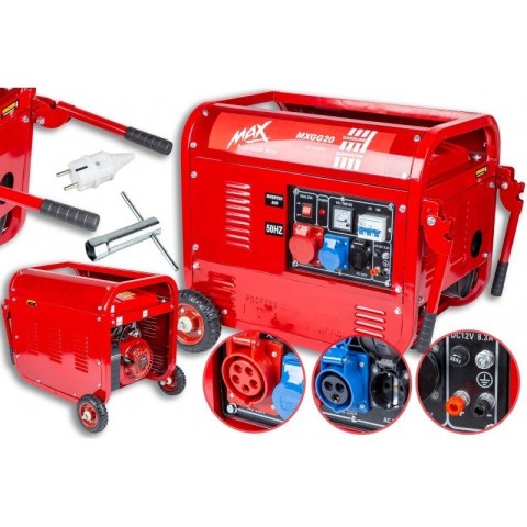 MAX Agregat prądotwórczy 2500W AVR 2,5KW MXGG20 MAX (WYPRZEDAŻ) MAX Agregat prądotwórczy 2500W AVR 2,5KW MXGG20 MAX (WYPRZEDAŻ)
