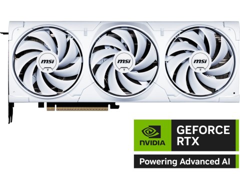 MSI Karta graficzna MSI GeForce RTX 5080 16GB VENTUS 3X OC WHITE GDDR7 MSI Karta graficzna MSI GeForce RTX 5080 16GB VENTUS 3X OC WHITE GDDR7