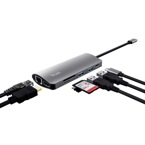 Trust Adapter TRUST DALYX 7-IN-1 USB-C