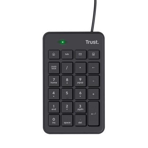 Trust Klawiatura numeryczna TRUST Xalas USB Trust Klawiatura numeryczna TRUST Xalas USB