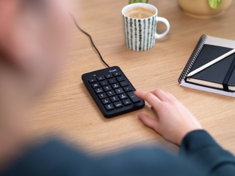 Trust Klawiatura numeryczna TRUST Xalas USB Trust Klawiatura numeryczna TRUST Xalas USB