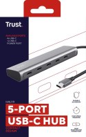 Trust Trust HALYX 5 Portowy USB-C HUB Trust Trust HALYX 5 Portowy USB-C HUB