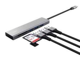 Trust Trust HALYX FAST USB-C HUB CARD  READER