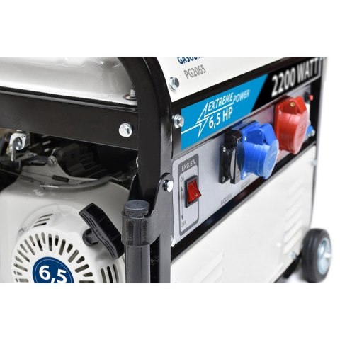 Blaupunkt Agregat prądotwórczy / generator 2,2 kW Blaupunkt 6,5 KM BPG-TP-2065-A38X (WYPRZEDAŻ) Blaupunkt Agregat prądotwórczy / generator 2,2 kW Blaupunkt 6,5 KM BPG-TP-2065-A38X (WYPRZEDAŻ)