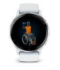 Garmin Zegarek sportowy Garmin Venu 3 AMOLED 45mm Biały (WYPRZEDAŻ)