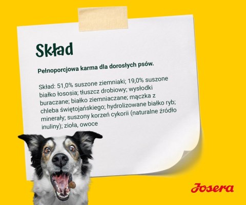 JOSERA JOSERA Łosoś z ziemniakami - sucha karma dla psa - 12,5 kg JOSERA JOSERA Łosoś z ziemniakami - sucha karma dla psa - 12,5 kg