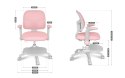MARK ADLER Fotel obrotowy Junior 5.0 Pink