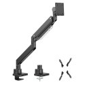 Maclean MACLEAN UCHWYT BIURKOWY DO MONITORA LCD 17-57", 27KG, VESA MAX 200X200 PODWÓJNE RAMIĘ MC-968