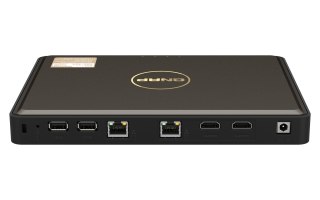 QNAP Qnap TBS-464-8G, Compact, 4 x M.2 2280 PCIe, Intel Celeron N5105/N5095 Quad Core, onboard 8GB DDR4 (not expandable), 2 x 2.5GbE,