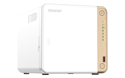 QNAP Qnap TS-462-4G, Tower, 4 x 2.5"/3.5" SATA , Intel Celeron N4505 2C/2T, 4 GB DDR4 onboard not expandable, 1 x 2.5GbE, External ad QNAP Qnap TS-462-4G, Tower, 4 x 2.5"/3.5" SATA , Intel Celeron N4505 2C/2T, 4 GB DDR4 onboard not expandable, 1 x 2.5GbE, External ad