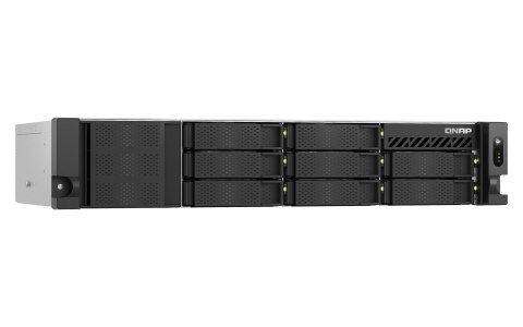 QNAP Qnap TS-855eU-8G, 2U, 8 x 2.5"/3.5" SATA, Intel Atom C5125 8C/8T, 8 GB SODIMM DDR4 (max. 64GB ), 2 x 2.5GbE, Single PSU QNAP Qnap TS-855eU-8G, 2U, 8 x 2.5"/3.5" SATA, Intel Atom C5125 8C/8T, 8 GB SODIMM DDR4 (max. 64GB ), 2 x 2.5GbE, Single PSU