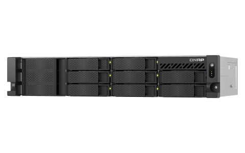 QNAP Qnap TS-855eU-8G, 2U, 8 x 2.5"/3.5" SATA, Intel Atom C5125 8C/8T, 8 GB SODIMM DDR4 (max. 64GB ), 2 x 2.5GbE, Single PSU QNAP Qnap TS-855eU-8G, 2U, 8 x 2.5"/3.5" SATA, Intel Atom C5125 8C/8T, 8 GB SODIMM DDR4 (max. 64GB ), 2 x 2.5GbE, Single PSU