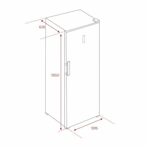 TEKA Chłodziarka TEKA RSL 75640 SS