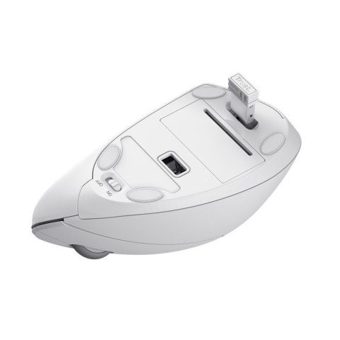 Trust Mysz TRUST Verto Wireless vertical ergonomic White