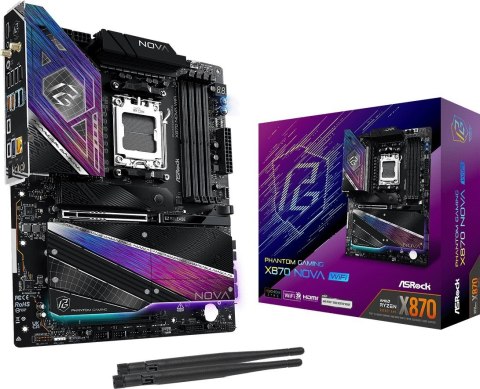 Asrock Płyta główna ASRock X870 NOVA WIFI Asrock Płyta główna ASRock X870 NOVA WIFI
