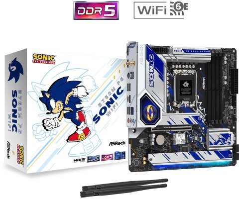 Asrock Płyta główna Asrock B760M PG SONIC WIFI Asrock Płyta główna Asrock B760M PG SONIC WIFI