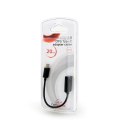 GEMBIRD GEMBIRD ADAPTER USB TYP-C MĘSKI DO USB A ŻEŃSKI OTG, 20CM