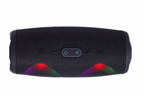 GEMBIRD GEMBIRD PRZENOŚNY GŁOŚNIK BLUETOOTH LED RMS 2X 5W, WBUDOWANY MIKROFON, KOLOR CZARNY, USB, AUX, MICROSD GEMBIRD GEMBIRD PRZENOŚNY GŁOŚNIK BLUETOOTH LED RMS 2X 5W, WBUDOWANY MIKROFON, KOLOR CZARNY, USB, AUX, MICROSD