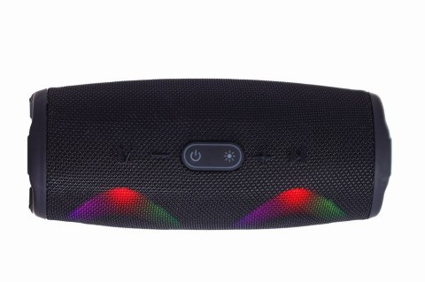 GEMBIRD GEMBIRD PRZENOŚNY GŁOŚNIK BLUETOOTH LED RMS 2X 5W, WBUDOWANY MIKROFON, KOLOR CZARNY, USB, AUX, MICROSD GEMBIRD GEMBIRD PRZENOŚNY GŁOŚNIK BLUETOOTH LED RMS 2X 5W, WBUDOWANY MIKROFON, KOLOR CZARNY, USB, AUX, MICROSD