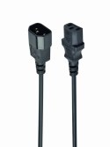 GEMBIRD Kabel GEMBIRD PC-189 (C13 / IEC C13 / IEC 320 C13 - C14 ; 1,8m; kolor czarny)