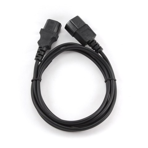 GEMBIRD Kabel GEMBIRD PC-189 (C13 / IEC C13 / IEC 320 C13 - C14 ; 1,8m; kolor czarny) GEMBIRD Kabel GEMBIRD PC-189 (C13 / IEC C13 / IEC 320 C13 - C14 ; 1,8m; kolor czarny)