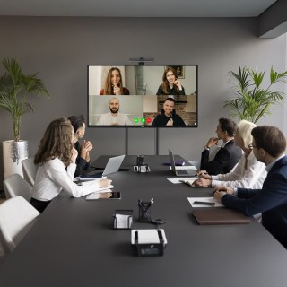 Maclean MACLEAN STAND / WÓZEK DO TV, PÓŁKA NA KAMERĘ, NA KÓŁKACH, 37-70", MAX. OBCIĄŻENIE 45KG/5KG PÓŁKA, MAX. VESA 600X400 MC-113 B