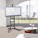 Maclean MACLEAN STAND / WÓZEK DO TV, PÓŁKA NA KAMERĘ, NA KÓŁKACH, 37-70", MAX. OBCIĄŻENIE 45KG/5KG PÓŁKA, MAX. VESA 600X400 MC-113 B