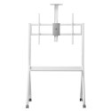 Maclean MACLEAN STAND / WÓZEK DO TV, PÓŁKA NA KAMERĘ, NA KÓŁKACH, 55-100", MAX. OBCIĄŻENIE 120KG/10KG PÓŁKA, MAX. VESA 900X600 MC-114