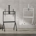 Maclean MACLEAN STAND / WÓZEK DO TV, PÓŁKA NA KAMERĘ, NA KÓŁKACH, 55-100", MAX. OBCIĄŻENIE 120KG/10KG PÓŁKA, MAX. VESA 900X600 MC-114