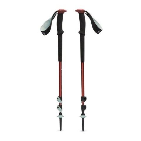 Black Diamond Kije trekkingowe Black Diamond Trail Back Trekking Poles Iron Red Black Diamond Kije trekkingowe Black Diamond Trail Back Trekking Poles Iron Red