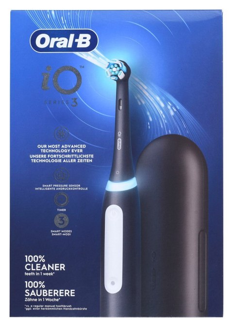Braun Braun Szczoteczka Oral-B iO 3 Matt Black Braun Braun Szczoteczka Oral-B iO 3 Matt Black