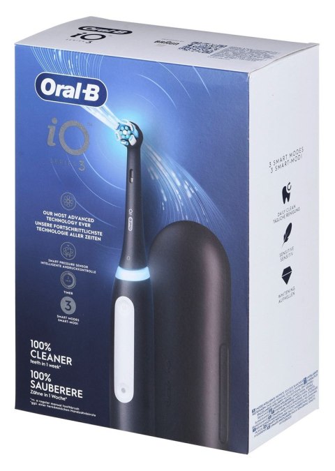 Braun Braun Szczoteczka Oral-B iO 3 Matt Black Braun Braun Szczoteczka Oral-B iO 3 Matt Black