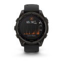 Garmin Zegarek sportowy Garmin Fenix 8 Solar Sapphire Titanium Carbon Grey 47mm Tytanowy