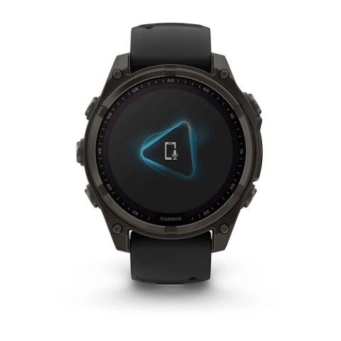 Garmin Zegarek sportowy Garmin Fenix 8 Solar Sapphire Titanium Carbon Grey 47mm Tytanowy Garmin Zegarek sportowy Garmin Fenix 8 Solar Sapphire Titanium Carbon Grey 47mm Tytanowy
