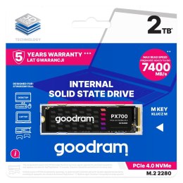 GoodRam SSD GOODRAM PX700 M.2 PCIe 4x4 2TB RETAIL