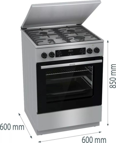 Gorenje Kuchnia GORENJE GKS6C71XF Gorenje Kuchnia GORENJE GKS6C71XF