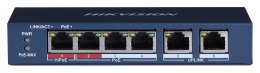 Hikvision SWITCH POE HIKVISION DS-3E0106HP-E 6-PORTOWY