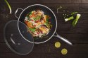KOHERSEN Wok z powłoką DIAMOND Kohersen Black Cube z pokrywką (32 cm ; 5,1l)