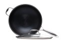 KOHERSEN Wok z powłoką DIAMOND Kohersen Black Cube z pokrywką (32 cm ; 5,1l)