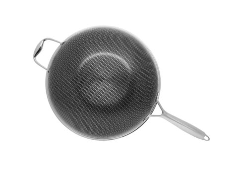 KOHERSEN Wok z powłoką DIAMOND Kohersen Black Cube z pokrywką (32 cm ; 5,1l) KOHERSEN Wok z powłoką DIAMOND Kohersen Black Cube z pokrywką (32 cm ; 5,1l)